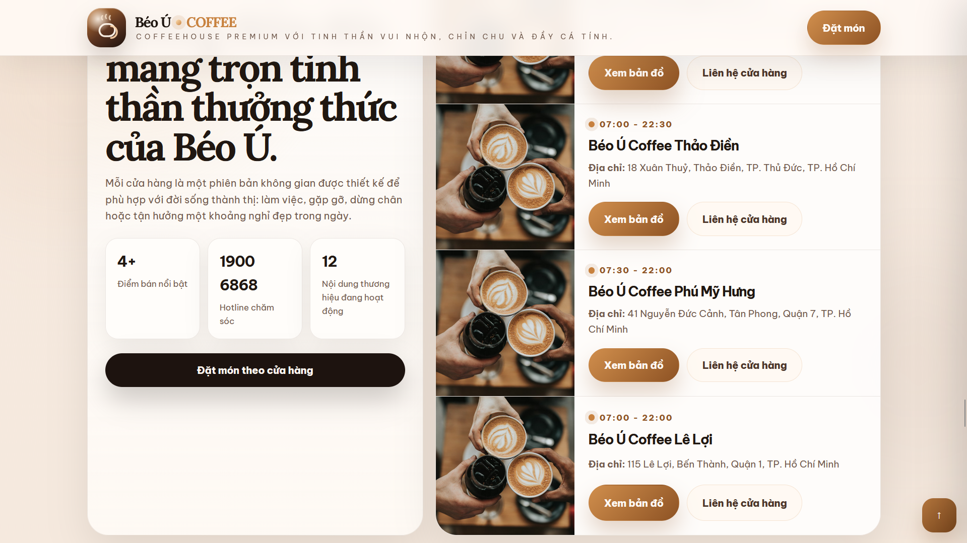 Béo Ú Coffee Playful Premium