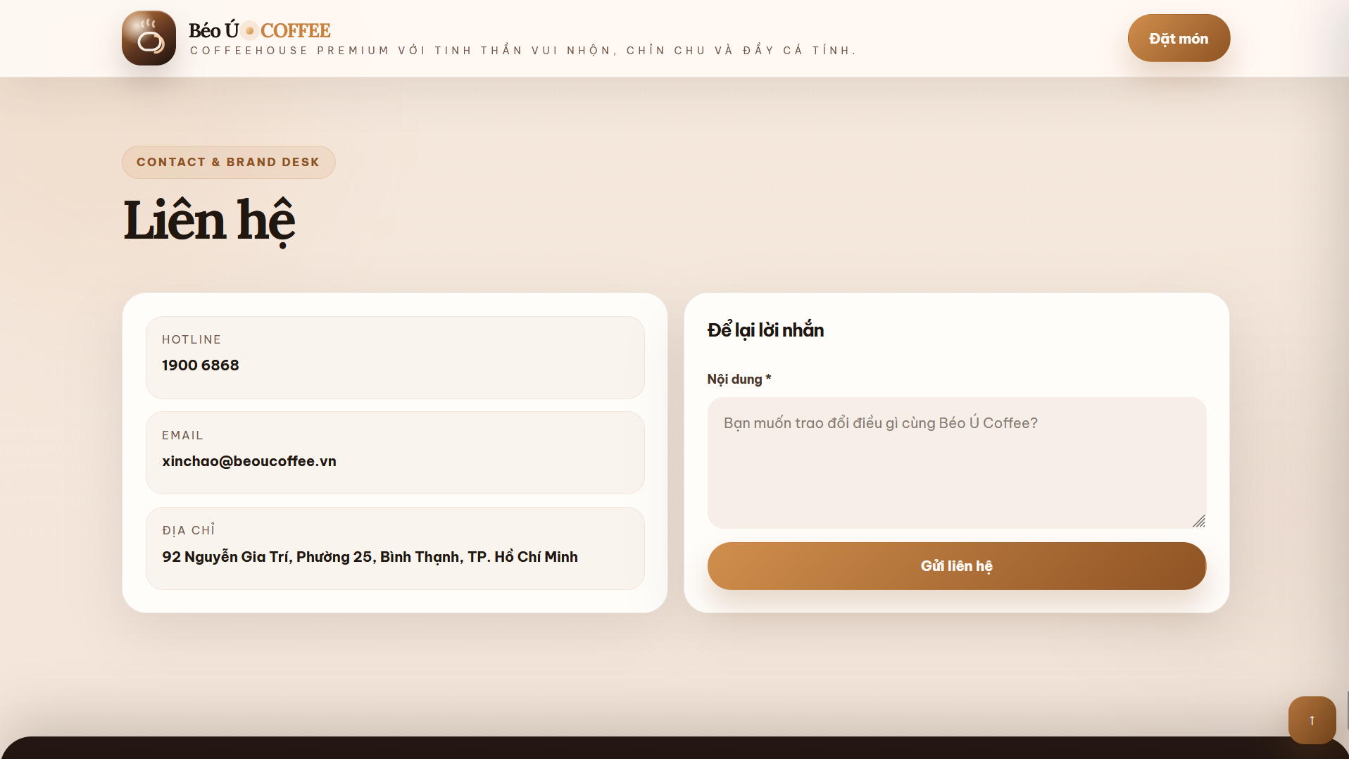 Béo Ú Coffee Playful Premium