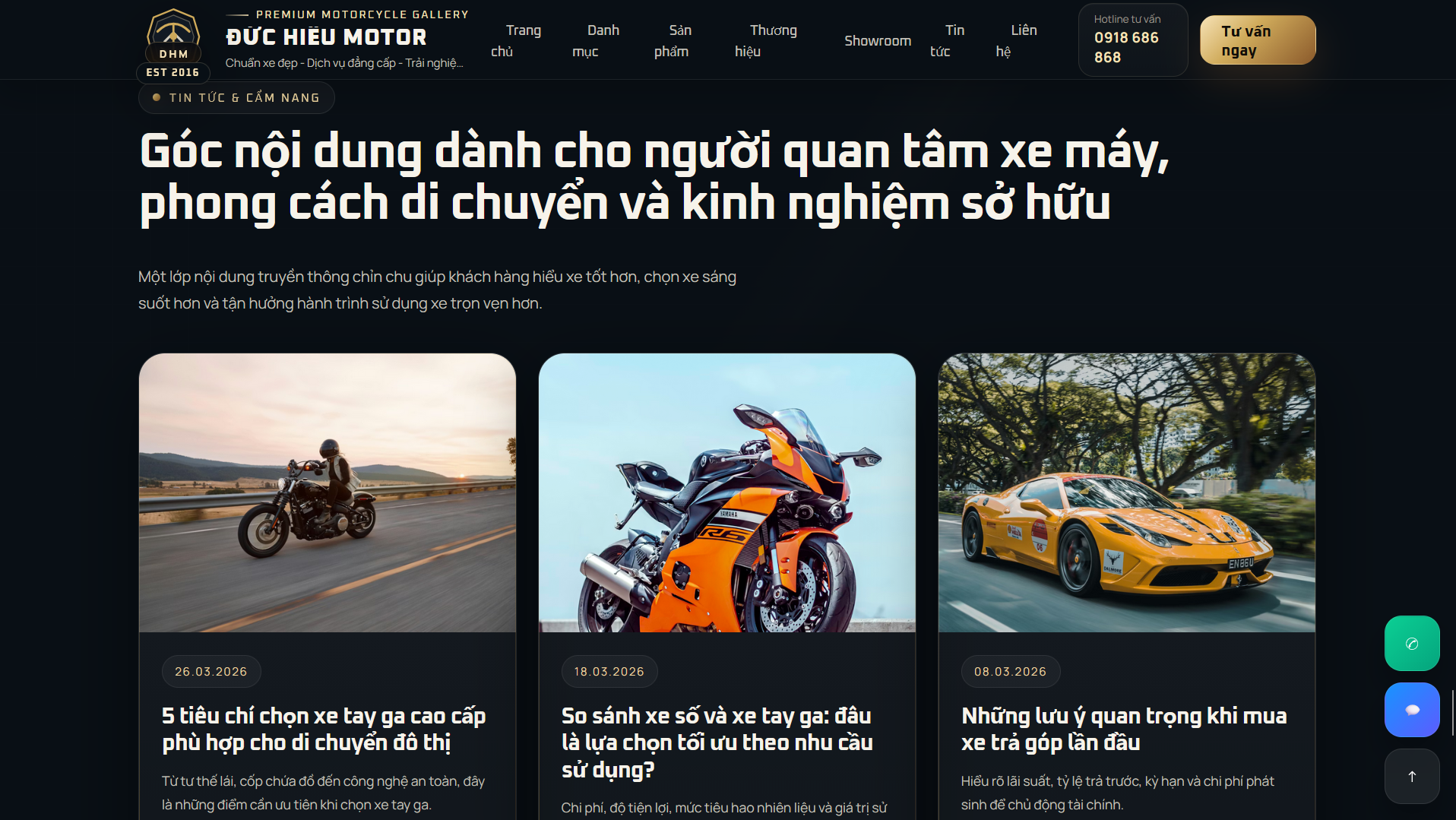 Đức Hiếu Motor Premium Showroom