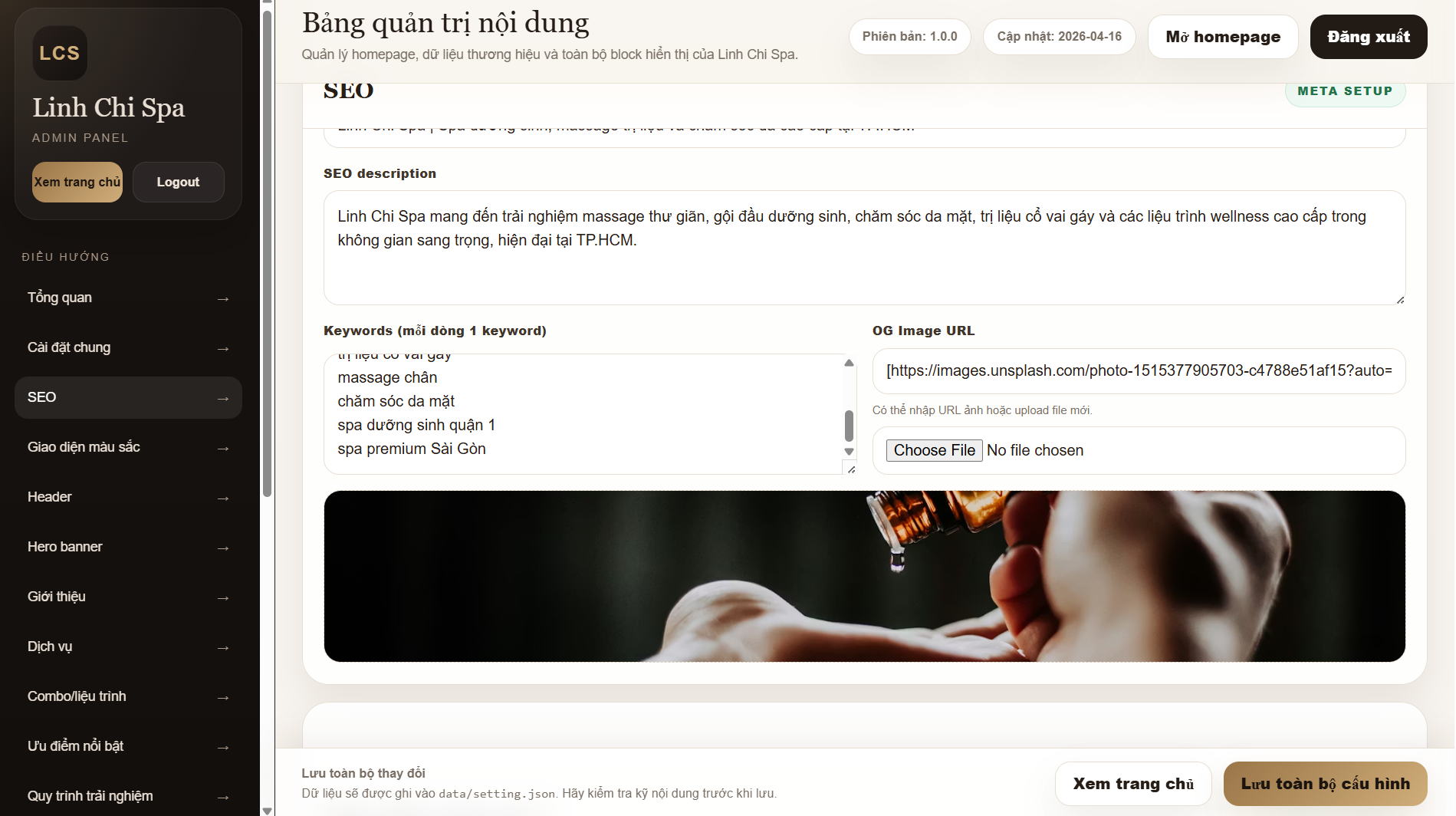 Linh Chi Spa Premium