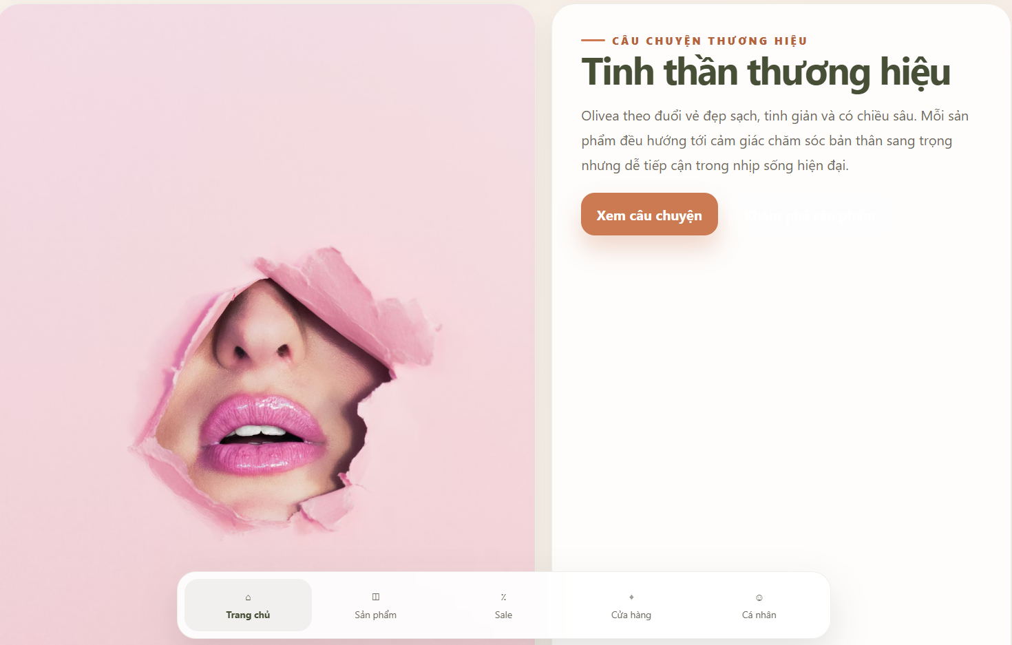 Website Mỹ Phẩm Cao Cấp V1