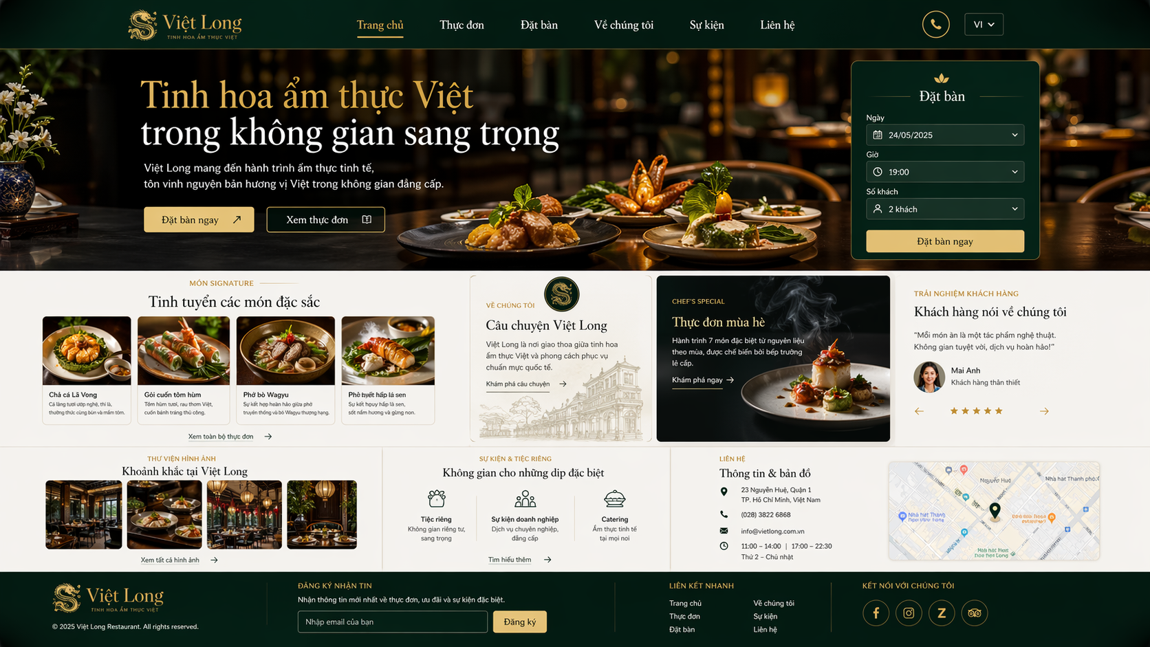 Nhà Hàng Cao Cấp V4