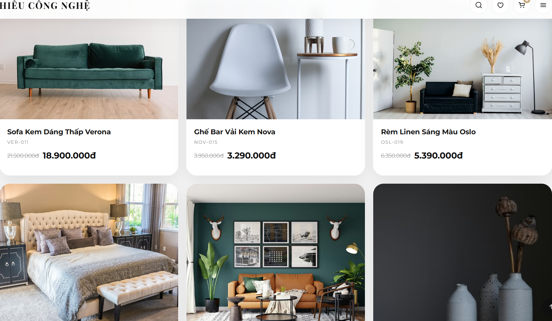 Website Nội Thất Decor V1