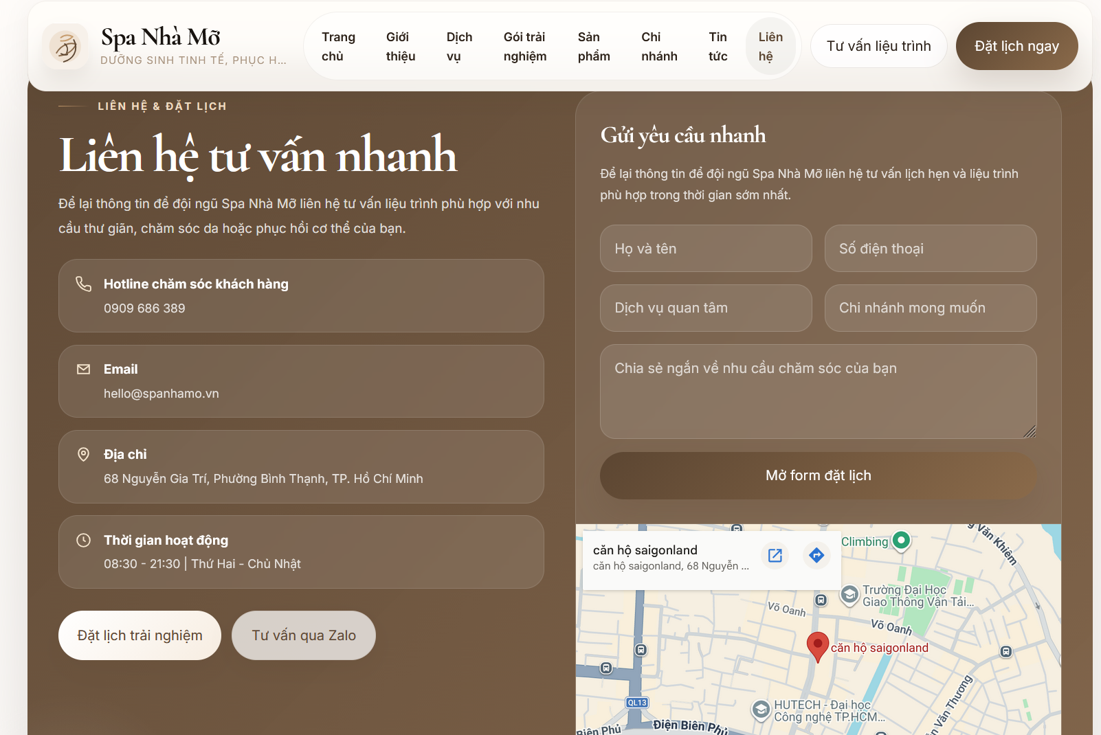 Spa Nhà Mỡ Ritual Care