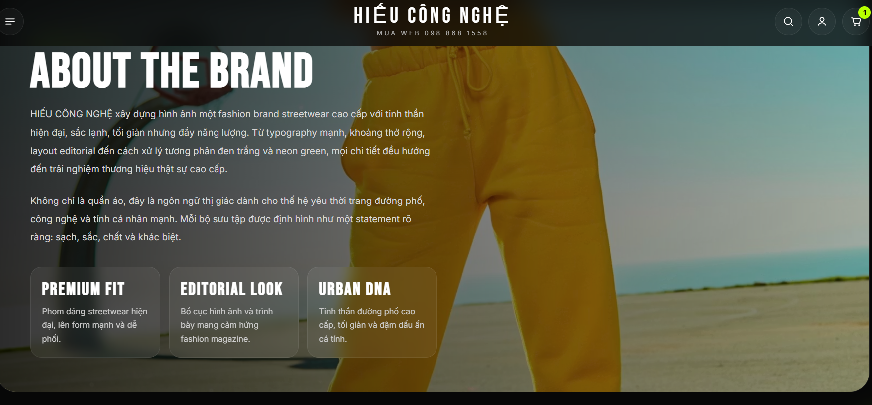 Website Thời Trang  V2