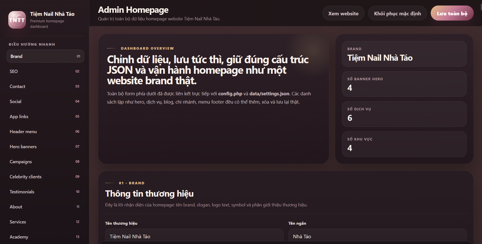 Tiệm Nail Nhà Táo Premium Beauty Studio