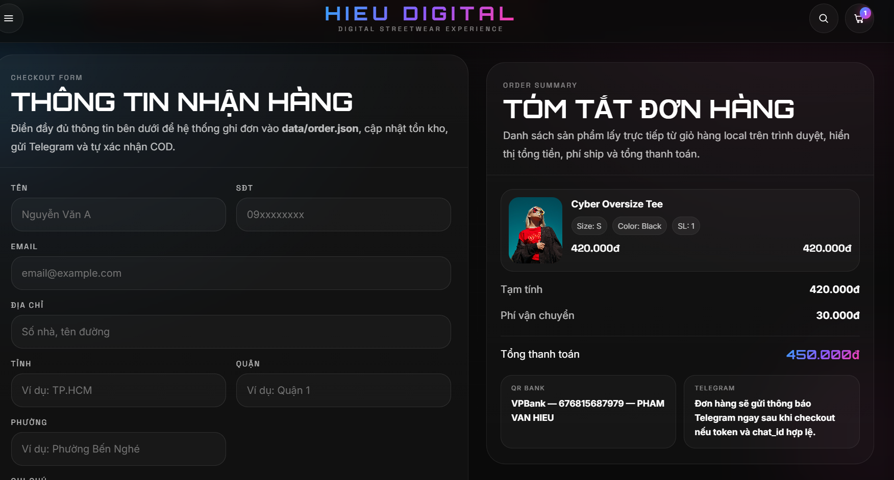 Website Thời Trang V3