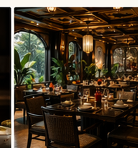 Không gian nhà hàng