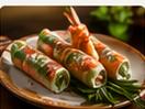 Gỏi cuốn tôm hùm
